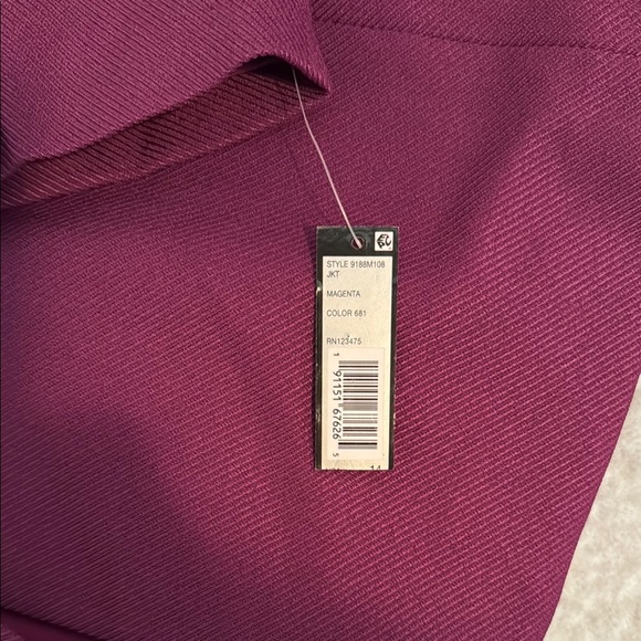 Purple Women's Blazer - Picture 6 of 7